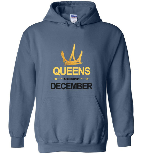 Queens Are Born In December Hoodie